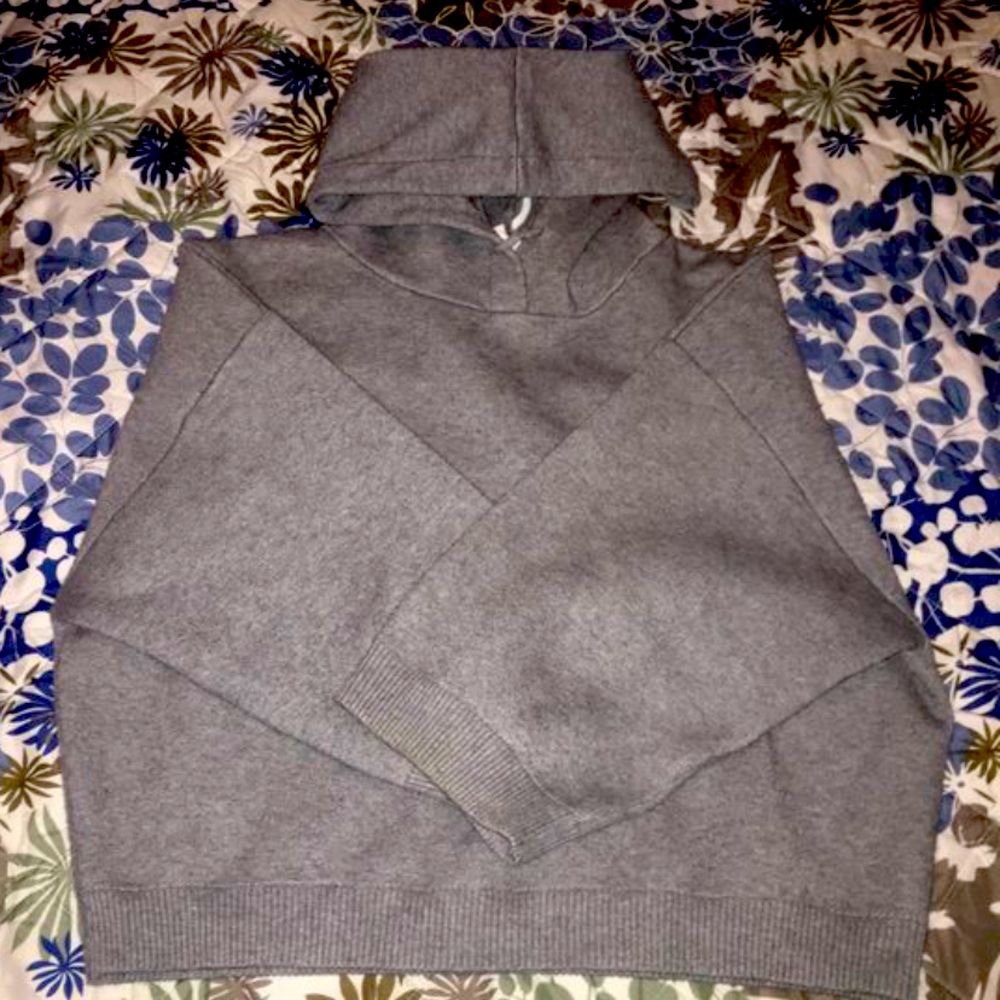 Over sized Gray Hoodie